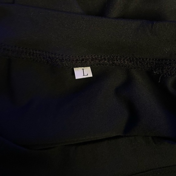 LAPA Women's Contrast Color Short Sleeve T-shirt Stitching Casual Loose Fit Tops - Picture 4 of 5